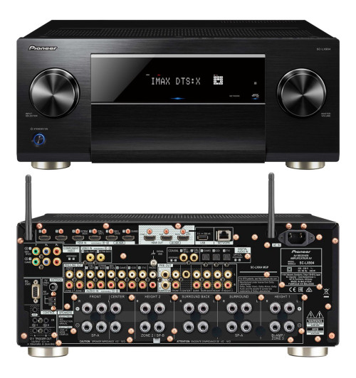 Pioneer SC-LX904 – Amplituner kina domowego 11.2 z Bluetooth i radiem FM/AM