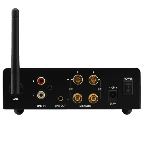 MONACOR SA-160BT - Kompaktowy wzmacniacz stereo 2 x 30W RMS Hi-Fi z Bluetooth