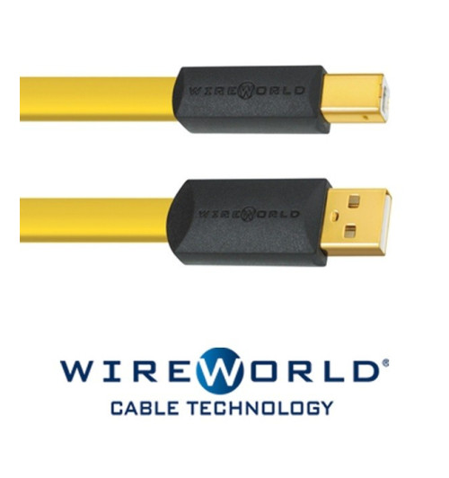 Kabel USB 2.0 A-B WireWorld 0.3m