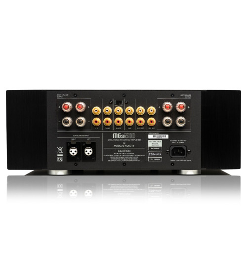 Musical Fidelity M6si 500 - Wzmacniacz zintegrowany stereo Full Dual Mono