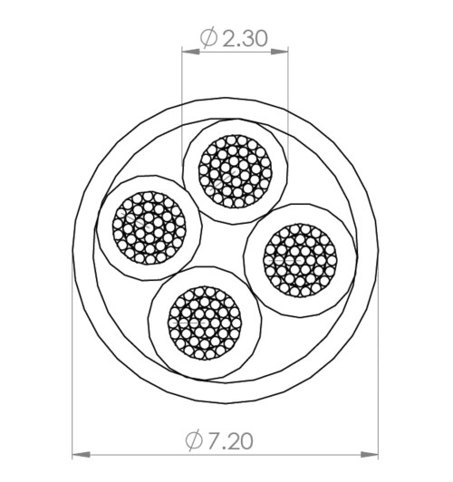 Kabel głośnikowy QED QE4140 QX16/4 rolka 100 metrów | AVstore.pl
