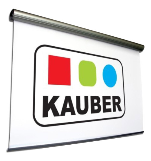 Kauber Blue Label Clear Vision 220x124cm 16:9 - Ekran projekcyjny z napędem elektrycznym