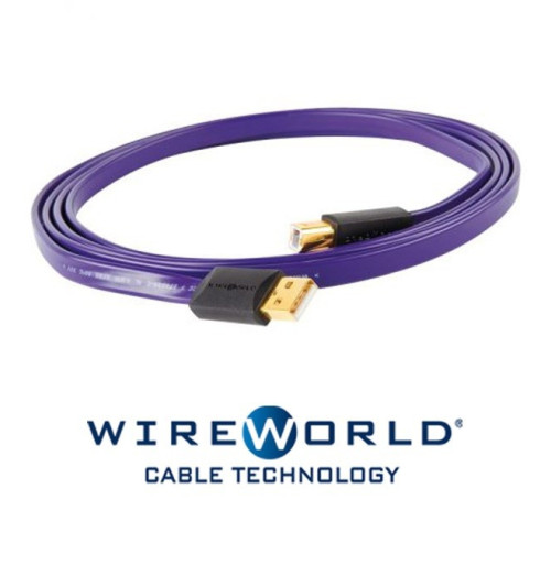 Kabel USB 2.0 A-B WireWorld Ultraviolet 5m