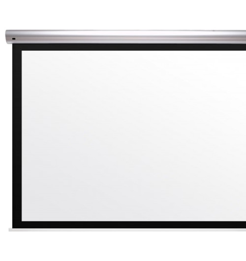 Kauber Blue Label XL Black Frame Clear Vision 290x181cm 16:10 - Ekran projekcyjny z napędem elektrycznym