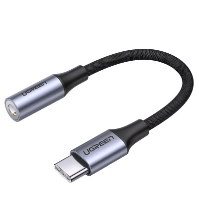 Adapter USB typ C do 3.5mm Jack DAC Ugreen 10 cm