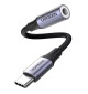 Ugreen AV142 - Adapter USB typ C do 3.5mm Jack - 10 cm