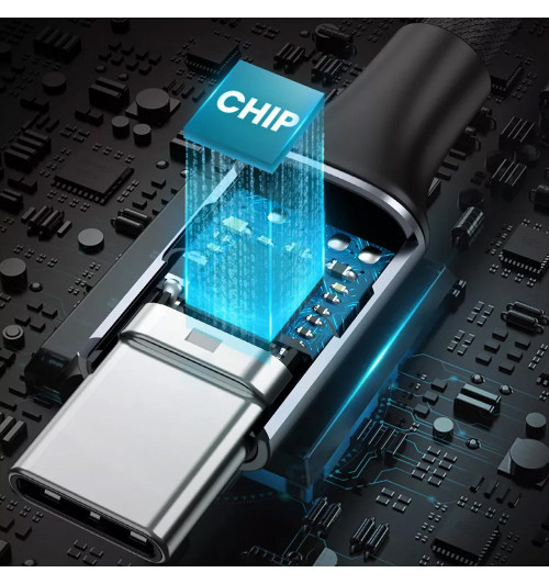 Ugreen AV142 - Adapter USB typ C do 3.5mm Jack - 10 cm