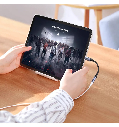 Ugreen AV142 - Adapter USB typ C do 3.5mm Jack - 10 cm