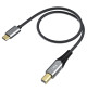 FiiO LD-TC1 - Adapter / kabel USB-B do USB-C - 0.5m
