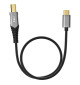 FiiO LD-TC1 - Adapter / kabel USB-B do USB-C - 0.5m