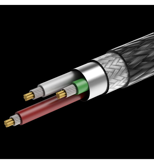 FiiO LD-TC1 - Adapter / kabel USB-B do USB-C - 0.5m