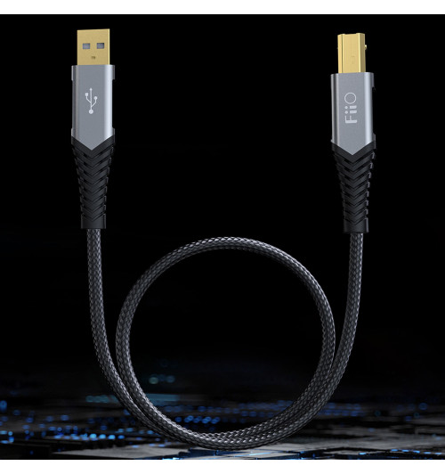 FiiO LA-UB1 - Adapter / kabel USB-A do USB-B - 1m