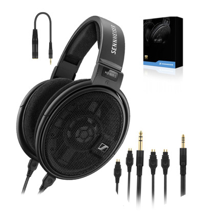 Sennheiser HD 660S - Wokółuszne dynamiczne słuchawki otwarte Hi-Res