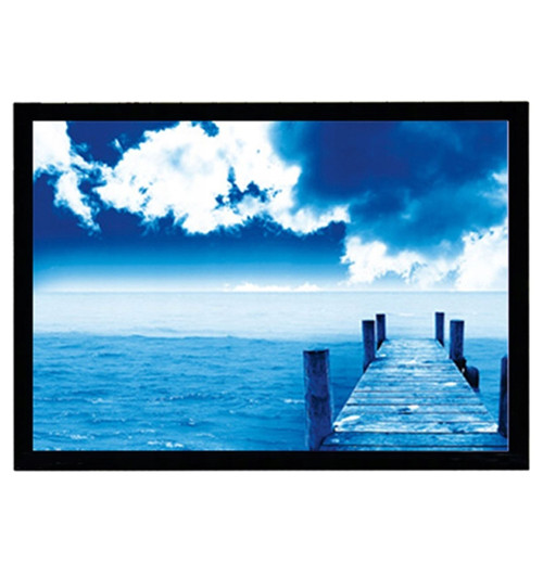 Kauber Frame Velvet White Flex 220x165cm 4:3 - Ramowy ekran projekcyjny