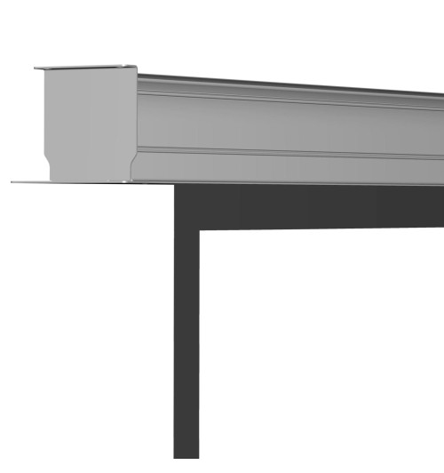 Kauber InCeiling XL Black Top Clear Vision - Ekran projekcyjny z napędem elektrycznym