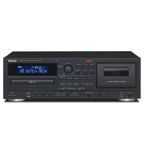 TEAC AD-850-SE (AD850SE) - Odtwarzacz CD i kaset magnetofonowych z USB MP3
