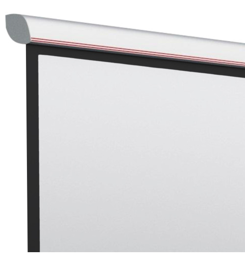Kauber Red Label Black Frame Clear Vision - Ekran projekcyjny z napędem elektrycznym
