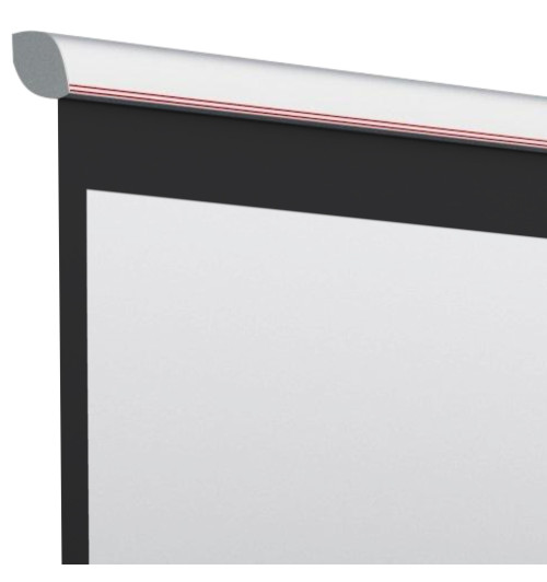 Kauber Red Label Black Top Clear Vision - Ekran projekcyjny z napędem elektrycznym