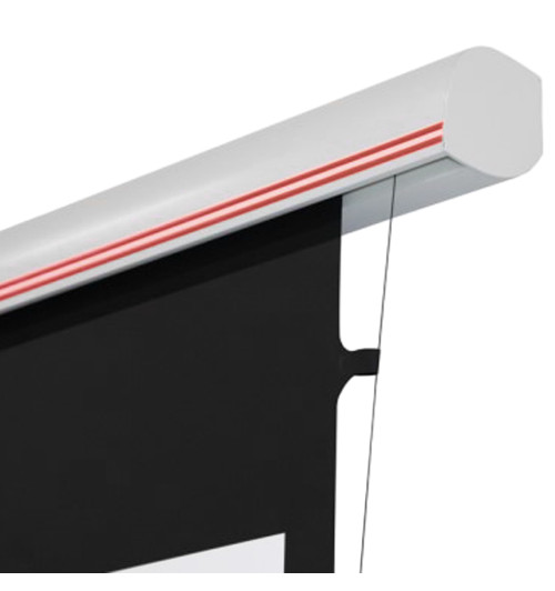 Kauber Red Label Tensioned Black Top Clear Vision - Ekran projekcyjny z napędem elektrycznym