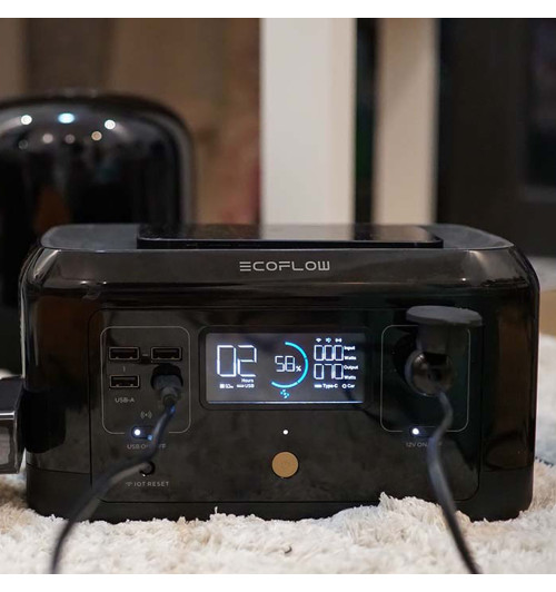 EcoFlow River Mini Wireless - Przenośna stacja zasilania 210Wh