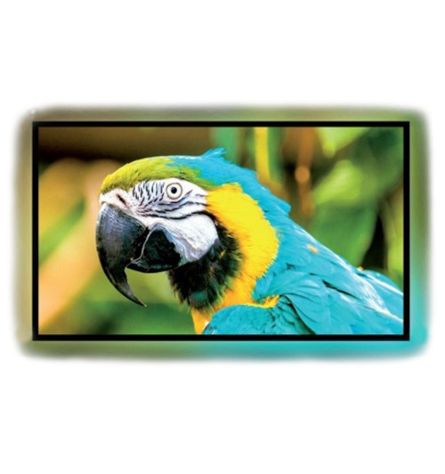 Kauber Frame LED Active White Ice - Ramowy ekran projekcyjny