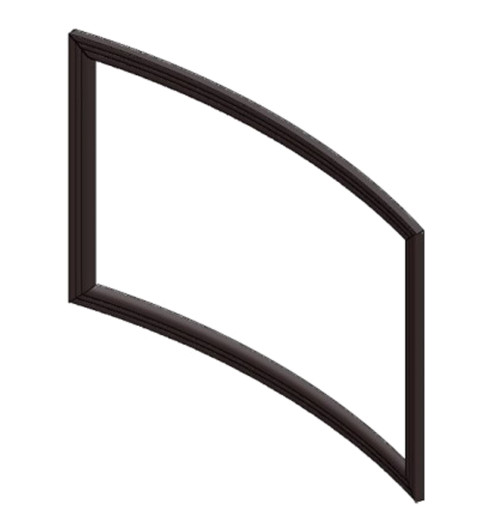 Kauber Frame Sferic Standard White Flex - Ramowy ekran projekcyjny