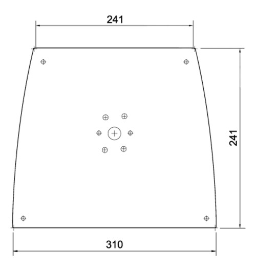 Kauber MID King XL Clear Vision - Ekran projekcyjny z napędem elektrycznym