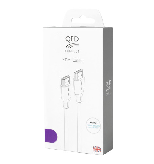 QED QE8164 Connect HDMI - Kabel HDMI 2.0 4K 18Gbps + Ethernet - 1.5m