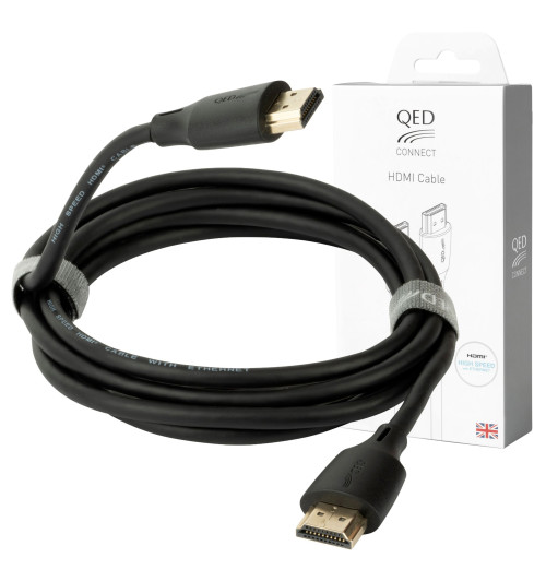 QED QE8167 Connect HDMI - Kabel HDMI 2.0 4K 18Gbps + Ethernet - 3m