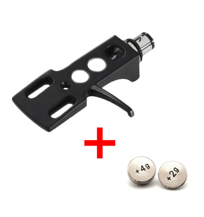 Analogis Headshell HS-10 – Uchwyt do wkładek gramofonowych + ciężarki 2g i 4g