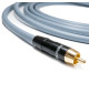 Melodika MDSWxG Gunmetal Edition - Kabel do Subwoofera Cinch RCA - RCA