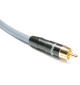 Melodika MDSWxG Gunmetal Edition - Kabel do Subwoofera Cinch RCA - RCA