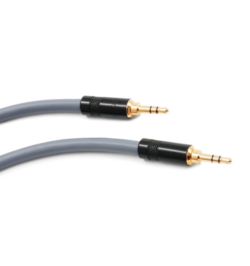 Kabel przewód Jack - Jack 3.5 mm Stereo - Melodika MDMJ Gunmetal Edition