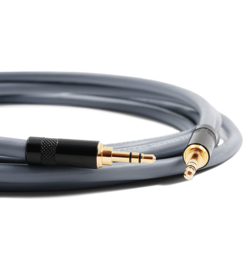 Kabel przewód Jack - Jack 3.5 mm Stereo - Melodika MDMJ Gunmetal Edition