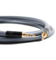 Kabel przewód Jack - Jack 3.5 mm Stereo - Melodika MDMJ Gunmetal Edition