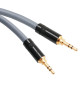 Kabel przewód Jack - Jack 3.5 mm Stereo - Melodika MDMJ Gunmetal Edition