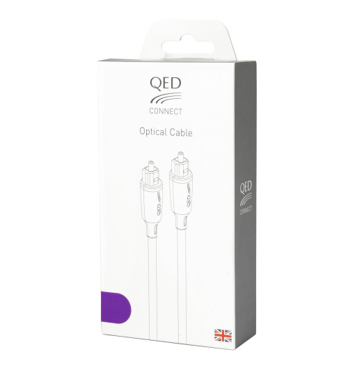 QED QE8174 Connect Optical Cable - Kabel optyczny Toslink - 1.5m
