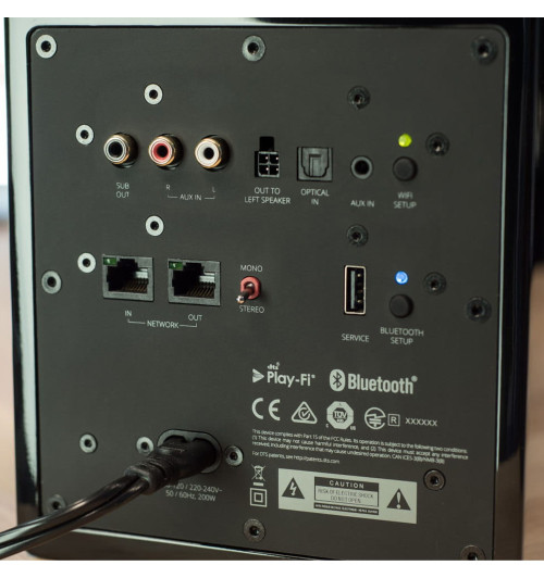 SVS Prime Wireless Powered Speaker System - Aktywne kolumny podstawkowe z Wi-Fi i Bluetooth