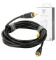 QED QE8144 Connect Subwoofer Cable - Kabel do subwoofera RCA-RCA Cinch - 3m