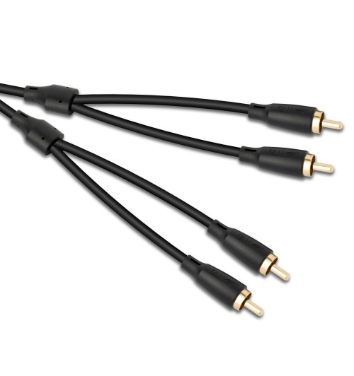 QED QE8107 Connect Phono to Phono - Kabel interkonekt do gramofonu 2 RCA - 2 RCA - 3m