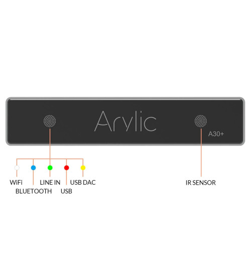 Arylic A30+ - Wzmacniacz stereo / streamer multiroom Wi-Fi, Bluetooth, AirPlay, DLNA
