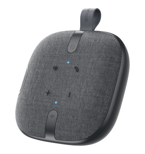 SOUNDPEATS PureVoice - Przenośny głośnik bezprzewodowy Bluetooth 5.1 z mikrofonem