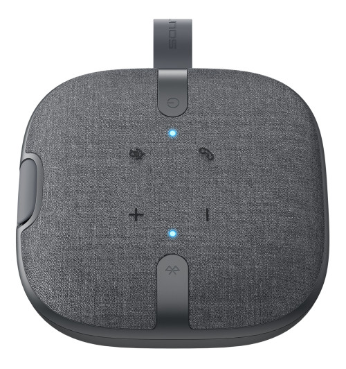 SOUNDPEATS PureVoice - Przenośny głośnik bezprzewodowy Bluetooth 5.1 z mikrofonem