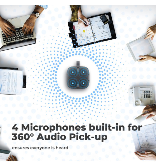 SOUNDPEATS PureVoice - Przenośny głośnik bezprzewodowy Bluetooth 5.1 z mikrofonem