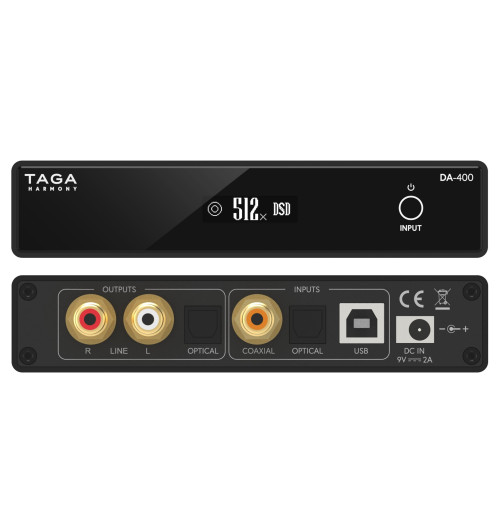 Taga Harmony DA-400 - Przetwornik cyfrowo-analogowy DAC