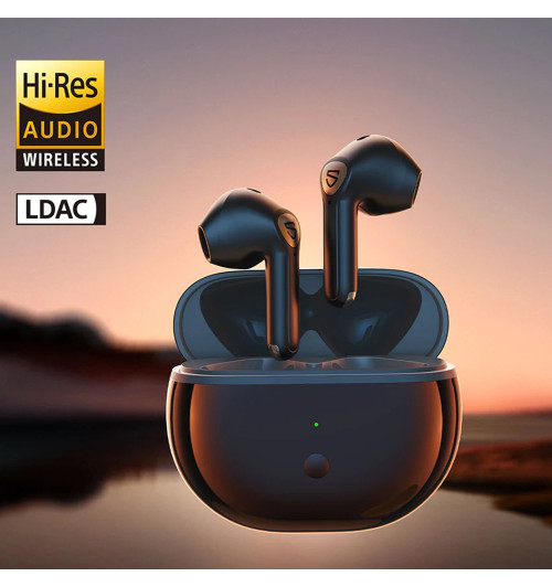 SOUNDPEATS Air3 Deluxe HS - Bezprzewodowe słuchawki douszne Bluetooth 5.2 TWS