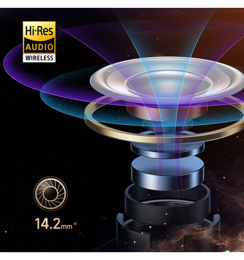 SOUNDPEATS Air3 Deluxe HS - Bezprzewodowe słuchawki douszne Bluetooth 5.2 TWS