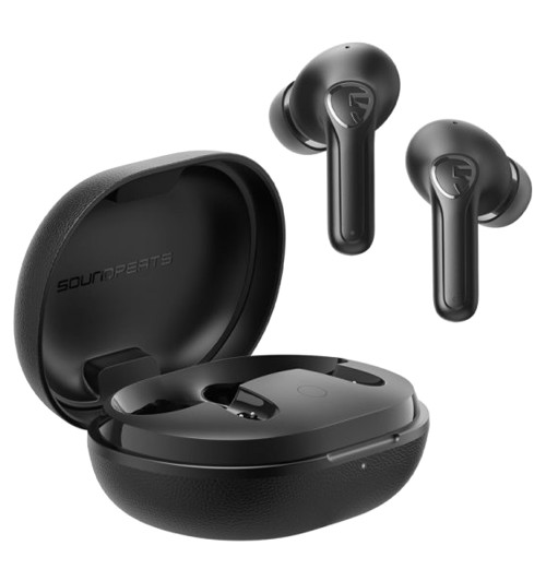 SOUNDPEATS Life - Bezprzewodowe słuchawki dokanałowe Bluetooth 5.2 TWS z ANC