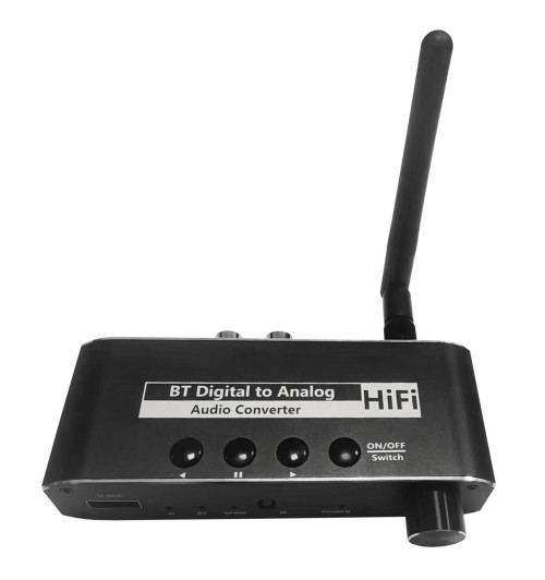 WireWay WW420203 - Odbiornik Bluetooth 5.0 / konwerter cyfrowo-analogowy DAC