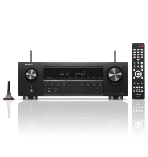Denon AVR-S660H - Amplituner sieciowy kina domowego 5.2 8K FM
